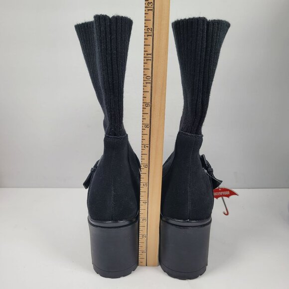 Blondo Women's Black Waterproof  Chunky Heel Boots US Size 8.5M NWOT - Picture 9 of 10